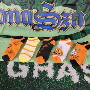 Halloween Theme Socks 5 Pairs